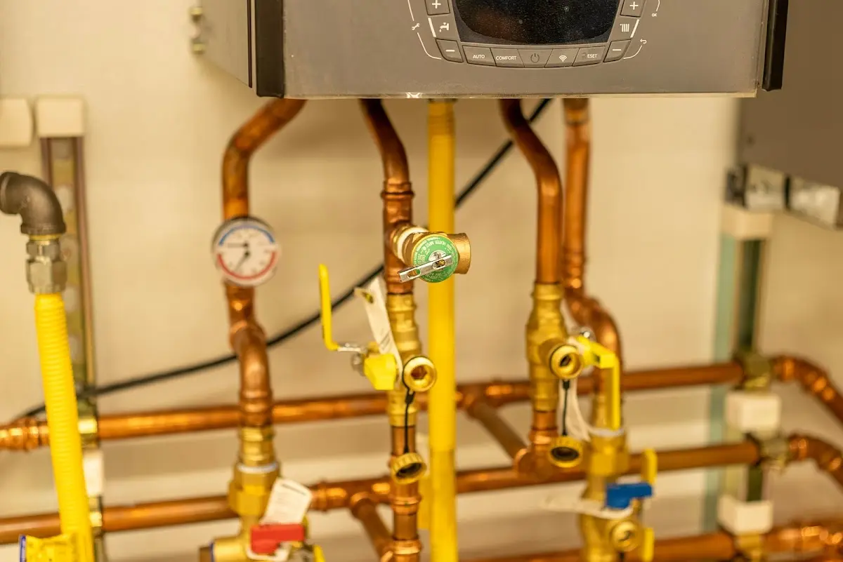 Licensed technician providing Water Heater Installation for a homeowner in Minerva